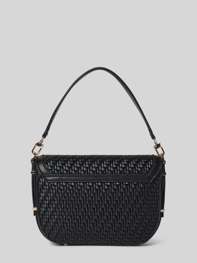 Guess Handtasche in Flecht-Optik Modell 'MURIELLE' Black 5