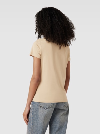 BOSS Orange T-Shirt mit Rundhalsausschnitt Beige 5