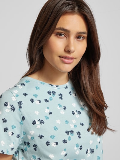 Tom Tailor T-Shirt mit Allover-Print Mint 3