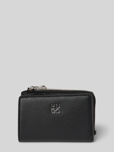 HUGO Portfel z aplikacją z logo model ‘Chris Multi Wallet’ Czarny 1