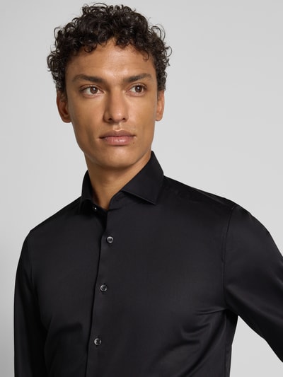 OLYMP Level Five Body Fit Businesshemd mit extra langem Arm Black 3