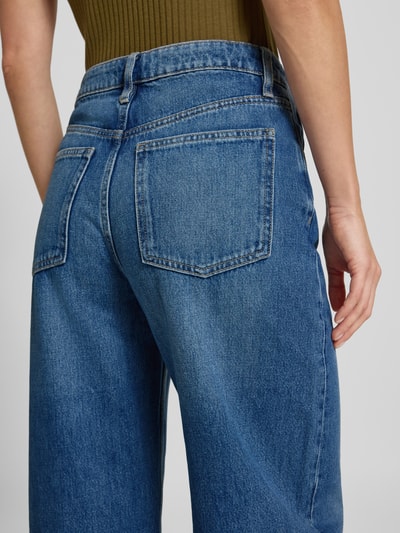 MANGO Baggy Fit Jeans im 5-Pocket-Design Dunkelblau 3