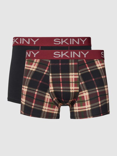 Skiny Boxershort per 2 paar Zwart - 1