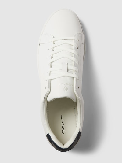 Gant Sneakers met labeldetails Wit - 5