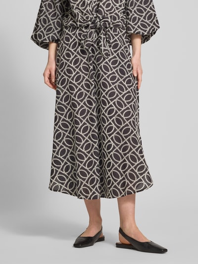 Christian Berg Woman Maxirock mit elastischem Bund Black 4