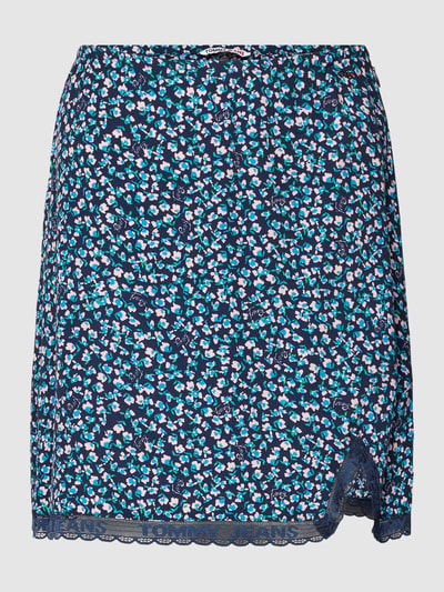 Tommy Jeans Minirok met bloemenmotief, model 'DITSY' Marineblauw - 2