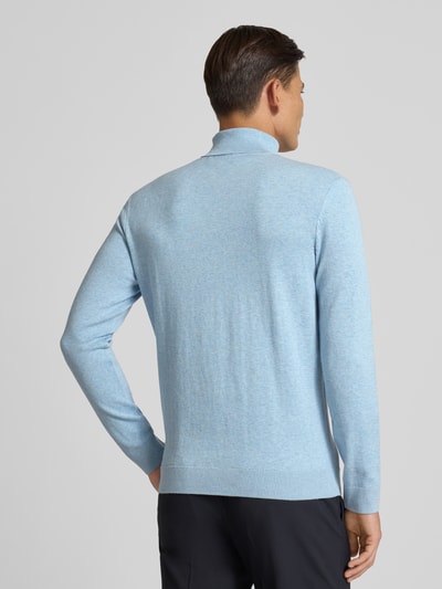 Tom Tailor Regular fit coltrui van puur katoen Blauw - 5