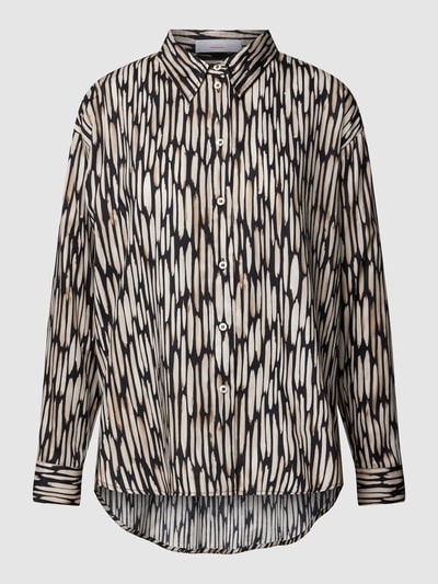 CINQUE Bluse mit Allover-Muster Modell 'CITARANA' Black 2