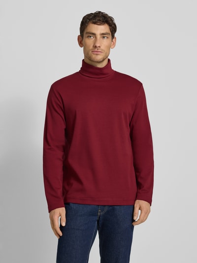 Tom Tailor Regular fit coltrui van katoenmix Rood - 4