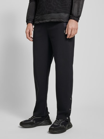 HUGO Regular Fit Sweatpants mit Tunnelzug Modell 'Dayquario' Black 4