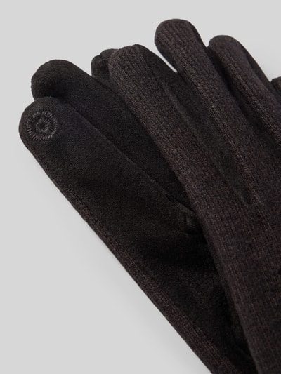 EEM Handschuhe mit kurzem Seitenschlitz Black 3