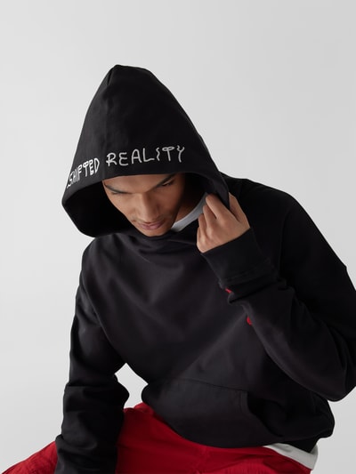 Preach Oversized Hoodie mit Patches Schwarz 3
