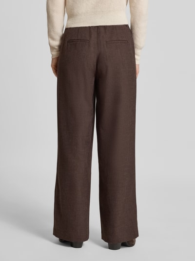 Neo Noir Straight Leg Stoffhose mit Viskose-Anteil Modell 'Emmett' Mittelgrau 5