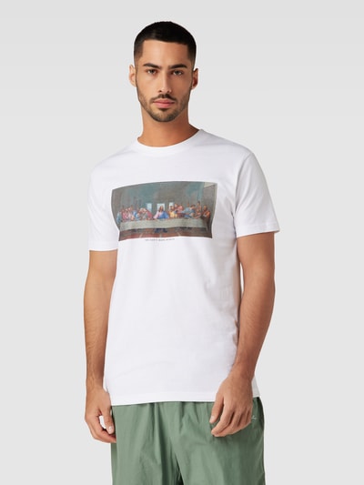 Mister Tee T-shirt z okrągłym dekoltem model ‘Can´t Hang With U’ Biały 4