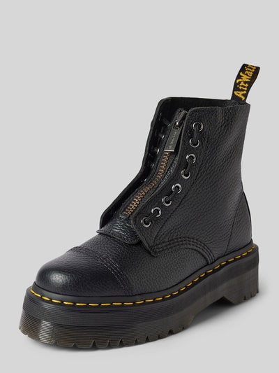 Dr. Martens Lederboots mit Plateausohle Modell 'SINCLAIR' Black 1