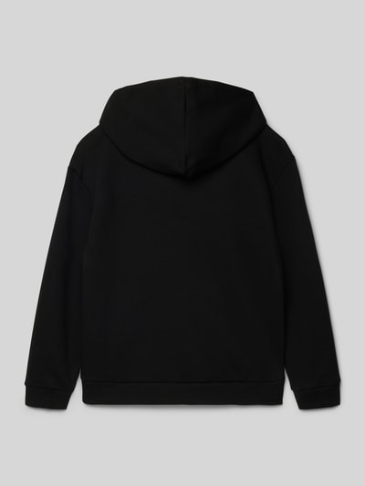 Lacoste Bluza z kapturem o kroju regular fit z mieszanki bawełny model ‘CORE’ Czarny 3