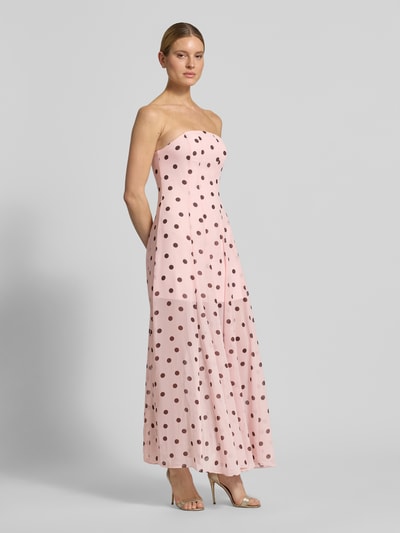 Forever New Midikleid im Off-Shoulder-Design Modell 'Kimora' Rosa 1