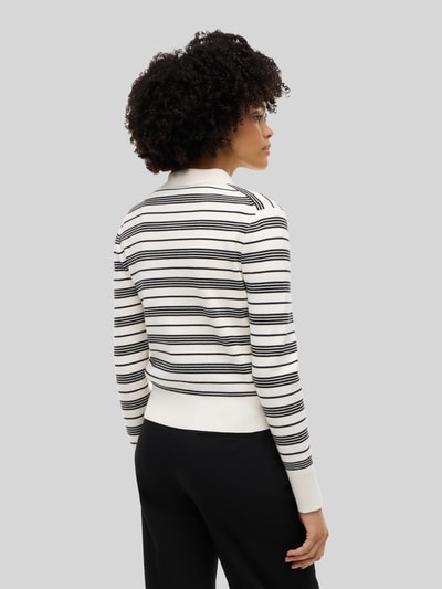 Tommy Hilfiger Regular fit gebreid jack met borstzakken Wit - 5