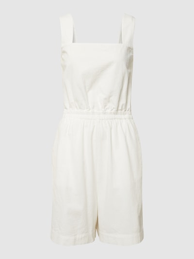 Marc O'Polo Denim Playsuit mit Cut Out Weiß 2