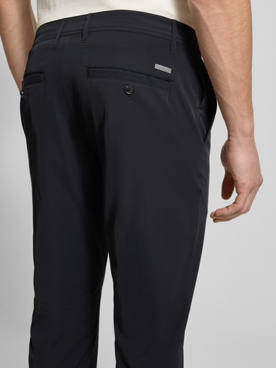 ARMANI EXCHANGE Slim Fit Anzughose mit Gesäßtaschen Modell 'Pantaloni' Black 3