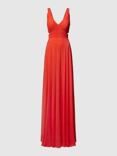 TROYDEN COLLECTION Abendkleid mit rückseitiger Schnürung Orange 2