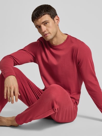 Christian Berg Men Longsleeve met ronde hals Donkerrood - 3