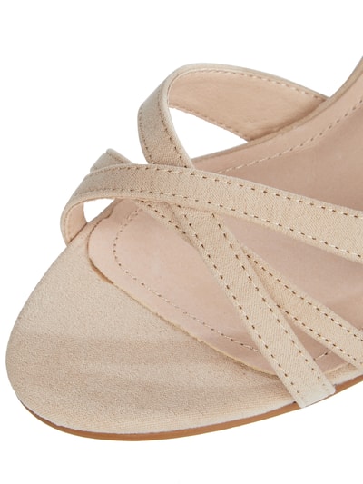 Buffalo Sandalette mit gekreuzten Riemen Sand 2