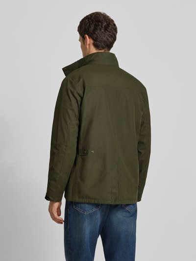 Barbour Regular fit functioneel jack van waterdicht materiaal, model 'OGSTON' Olijfgroen - 5