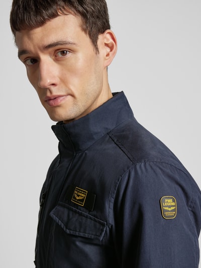 PME Legend Jacke mit Label-Badge Modell 'FUTURA' Marine 3