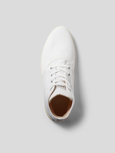 Maison Margiela High-Top-Sneaker mit Label-Detail Weiss 6