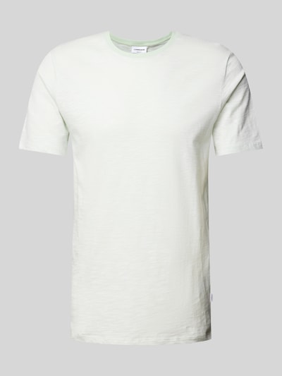 Lindbergh T-shirt met structuurmotief Mintgroen - 2