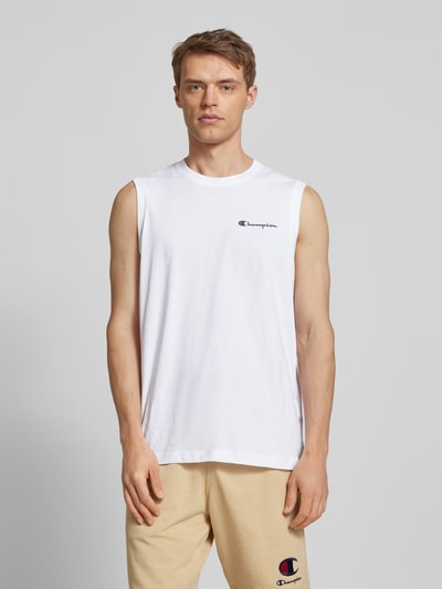 CHAMPION Tanktop mit Label-Print Weiss 4