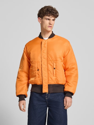 Alpha Industries Regular fit bomberjack met opstaande kraag model 'Heritage' Middenbruin - 6