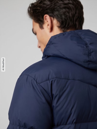 Levi's® Regular Fit Daunenjacke mit Label-Patch Marine 3