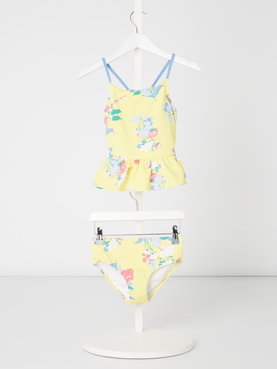 JOULES Tankini mit Allover-Muster Gelb 1