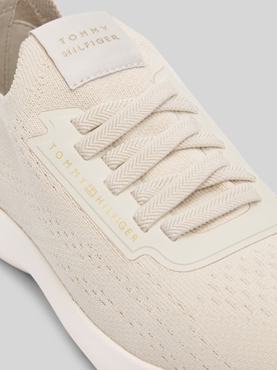 Tommy Hilfiger Sneaker mit Mono-Sock-Design Beige 4