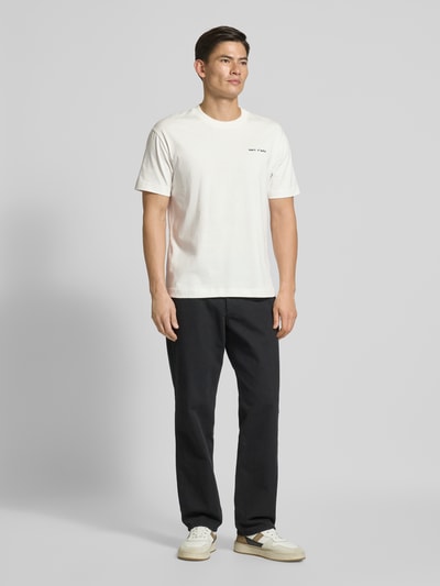 Marc O'Polo Regular Fit T-Shirt aus reiner Baumwolle Offwhite 1