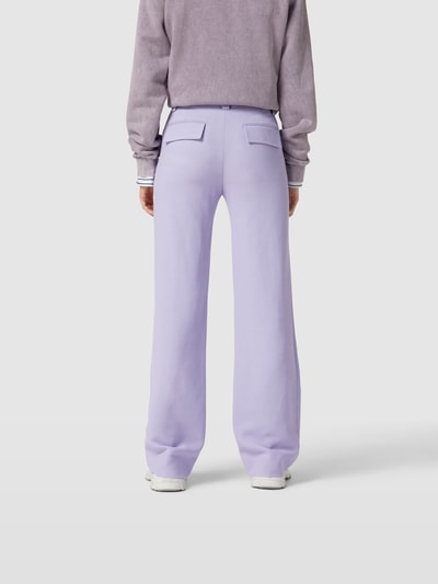 Victoria Beckham Stoffhose mit Eingrifftaschen Lavender 5