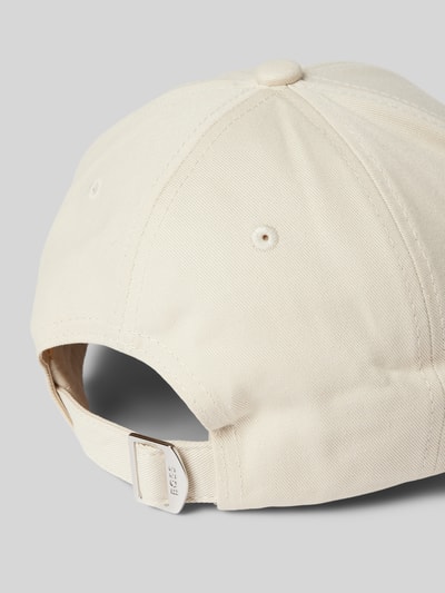 BOSS Basecap mit Label-Patch Modell 'ZED' Offwhite 3