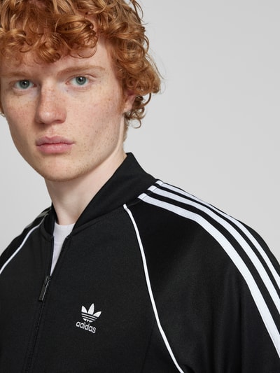 adidas Originals Sweatjack met opstaande kraag Zwart - 3