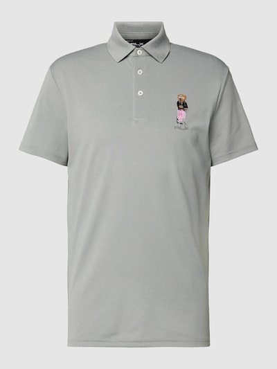 Polo Ralph Lauren Poloshirt met labelstitching Lichtgrijs - 2