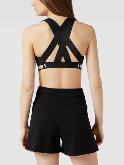 PUMA PERFORMANCE Bustier met labeldetails Zwart - 5