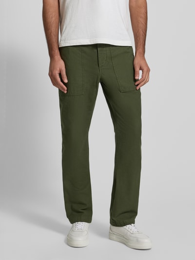 Tommy Hilfiger Regular fit chino van puur katoen, model 'MERCER' Kaki - 4