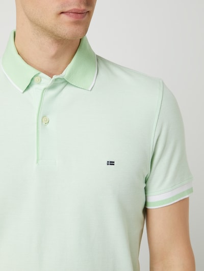 Christian Berg Men Poloshirt van Supima®-katoen Lindegroen - 3