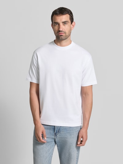 MCNEAL Regular Fit T-Shirt mit Rundhalsausschnitt Weiss 4