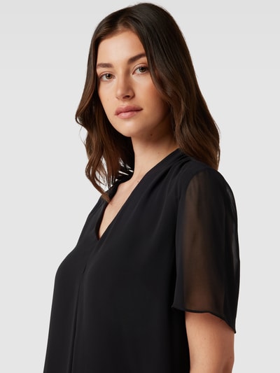 s.Oliver BLACK LABEL Blouse met V-hals Zwart - 3