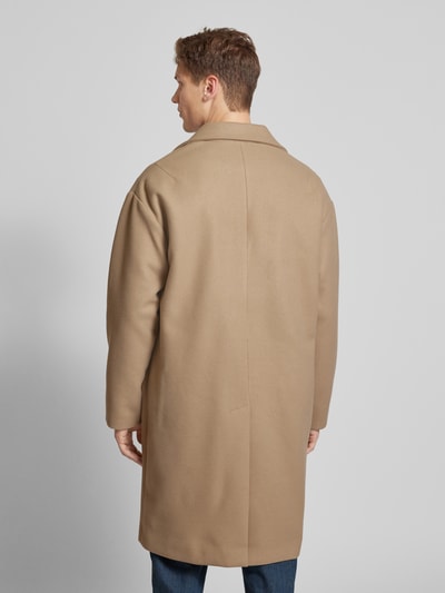 Only & Sons Oversized lange jas met reverskraag, model 'WORF' Beige - 5