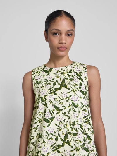 Weekend Max Mara Kleid mit Rundhalsausschnitt Modell 'ORNATI' Offwhite 3