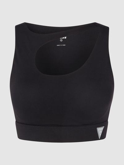 Guess Activewear Bustier met cut-out, model 'Evalyn' Zwart - 2