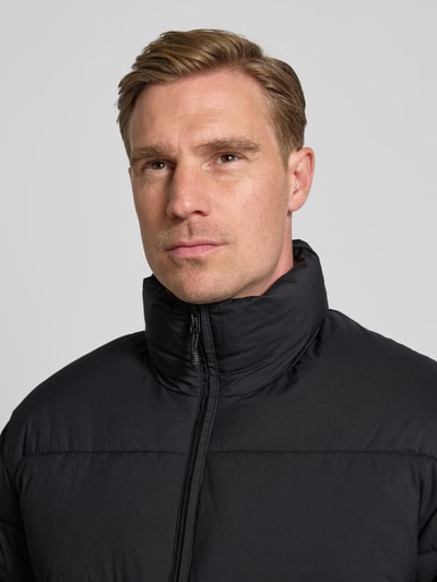 Tom Tailor Denim Regular fit gewatteerd jack met opstaande kraag  - 3